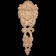 DRP-04: Shells with Roses Drop Applique
